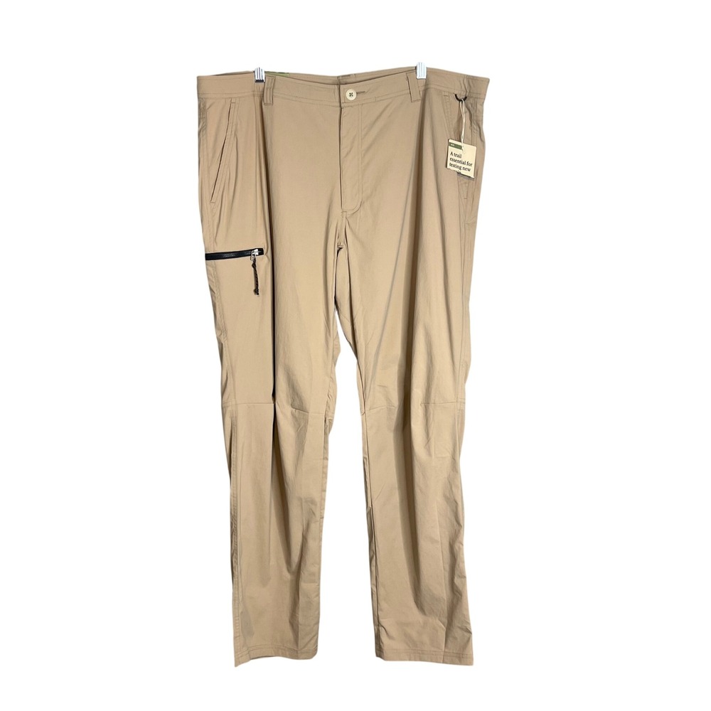 REI Co-op Mens Trailmade Hiking Pants Size 42 Beige Khaki Outdoor Gorpcore NWT